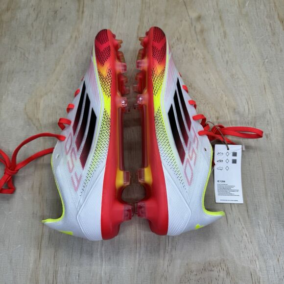 NEW adidas F50 Pro FG Solar Pack Pure Victory Pack IE1284 sz 10.5